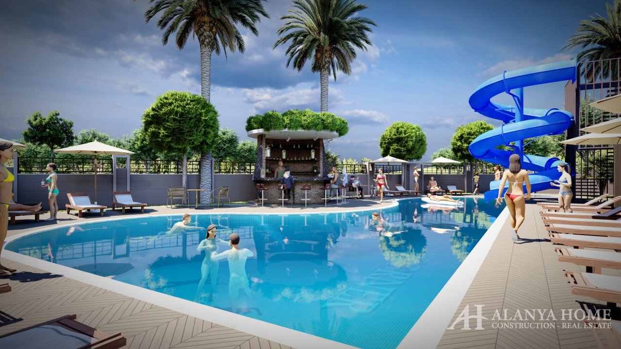 КВАРТИРЫ В ECOLOGY CORNER Эколоджи Корнер МАХМУТЛАР АЛАНЬЯ АНТАЛИЯ ТУРЦИЯ КУПИТЬ ПРОДАТЬ В АРЕНДУ