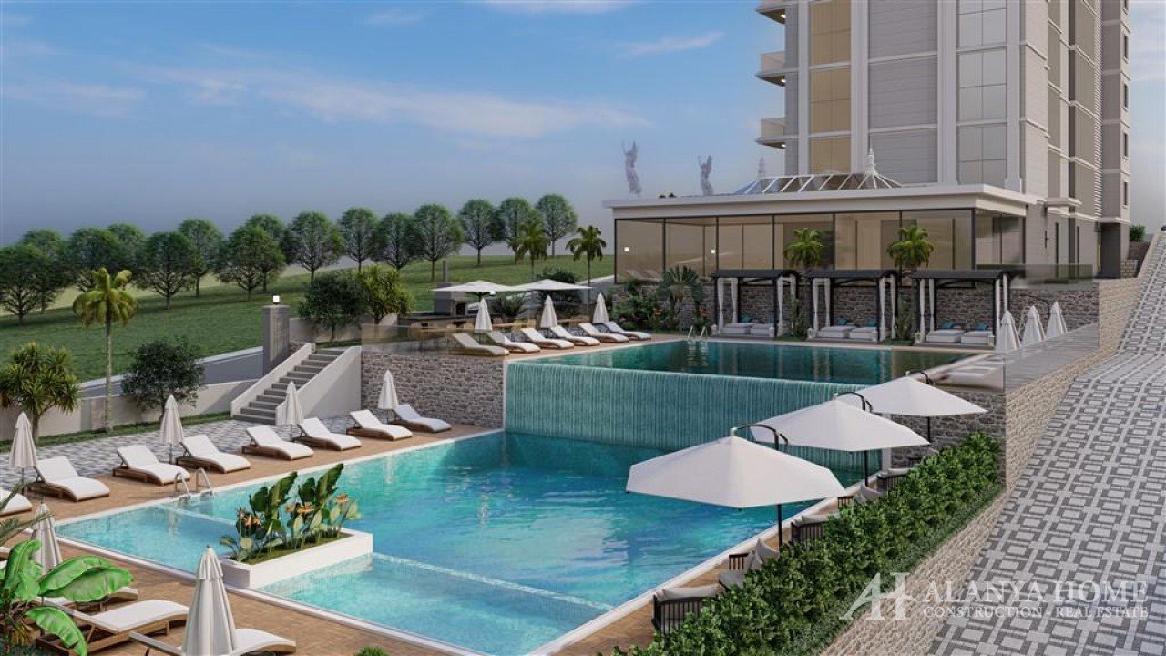 НОВЫЙ ПРОЕКТ ДОМ КОМПЛЕКС В АЛАНИИ ТУРЦИИ ОТ ЗАСТРОЙЩИКА НОВОСТРОЙКА