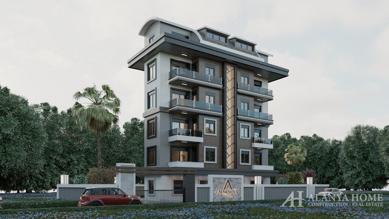 Продажа квартир в Alarahan Hill Оба Аланья Анталия Турция