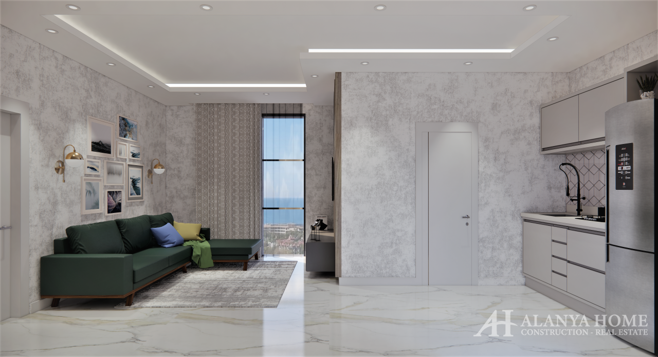 Фото купить продать недорогую двухкомнатную квартиру недвижимость 1+1 c просторной гостиной кухней с