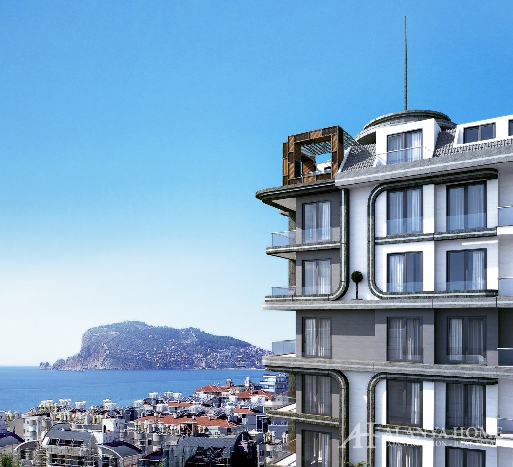 Grand Kaptan Tosmur Alanya Antalya تركيا شراء بيع عقار لشقة مفروشة بغرفة نوم واحدة في مخطط تقسيط مشر