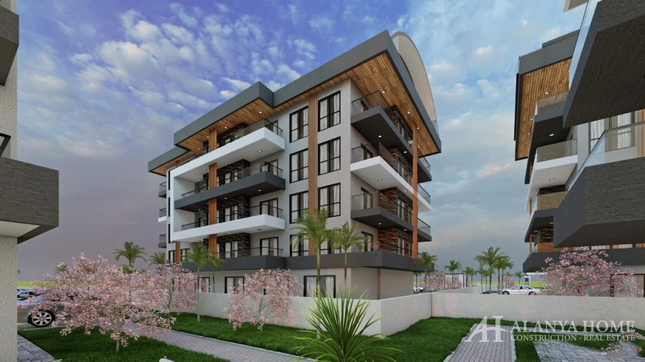 Продается квартира 1+1 в комплексе Sea Pearl в Оба Аланья Анталия Турция