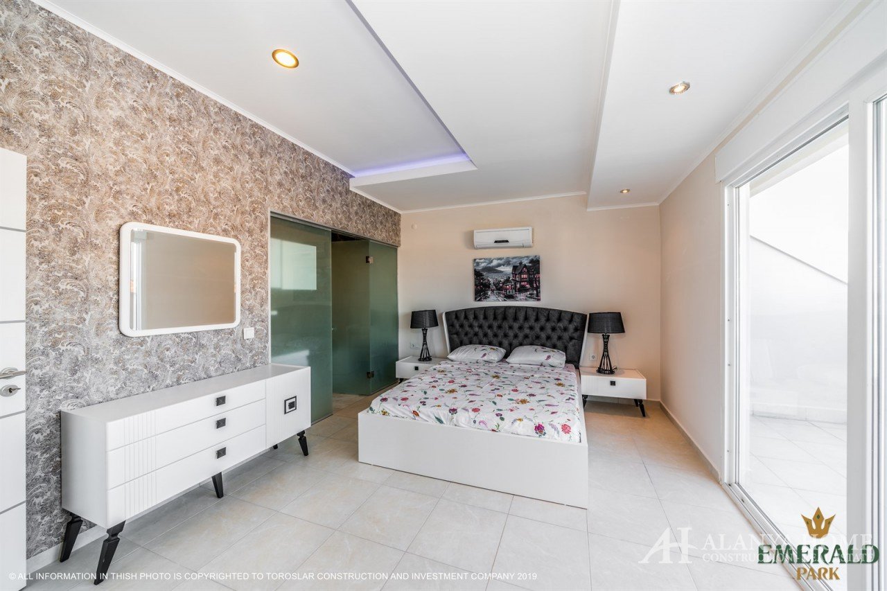 Emerald Park Avsallar Alanya Анталия Турция жаңа жобадағы ғимараттан теңіз көрінісі теңіздің жанында