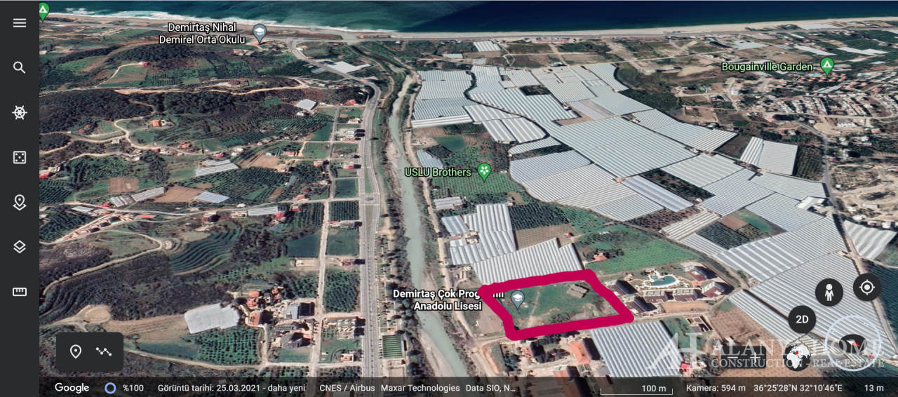 Exodus Riverside Demirtas Alanya Antalya Turkey purchase property of a furnished one or two bedroom