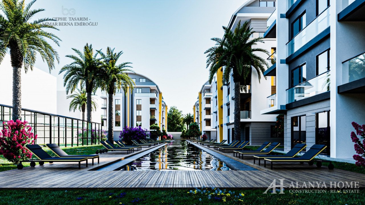 Продажа квартир в Nirvana Sea Side Okurcalar Аланья Анталия Турция
