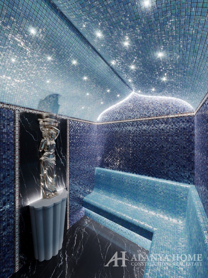 Фото купить продать недорогую квартиру недвижимость в доме жилом комплексе с парной комнатой Алания 