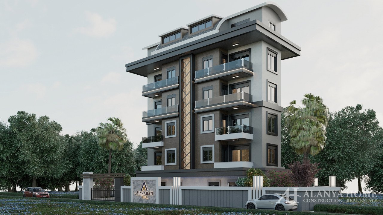 Apartments for sale in Alarahan Hill Oba Alanya Antalya Turkey