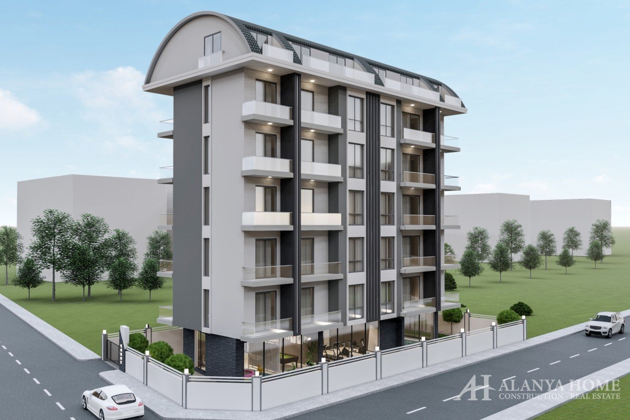 Arcadia Antique Kargicak Alanya Antalya Turkey purchase sale of a furnished one-bedroom apartment in