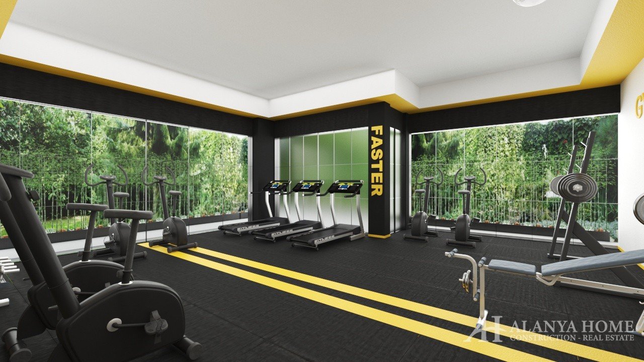 Фото покупка продажа недорогая квартира в доме жилом комплексе с фитнесом Алания Хоум Анталия Турция