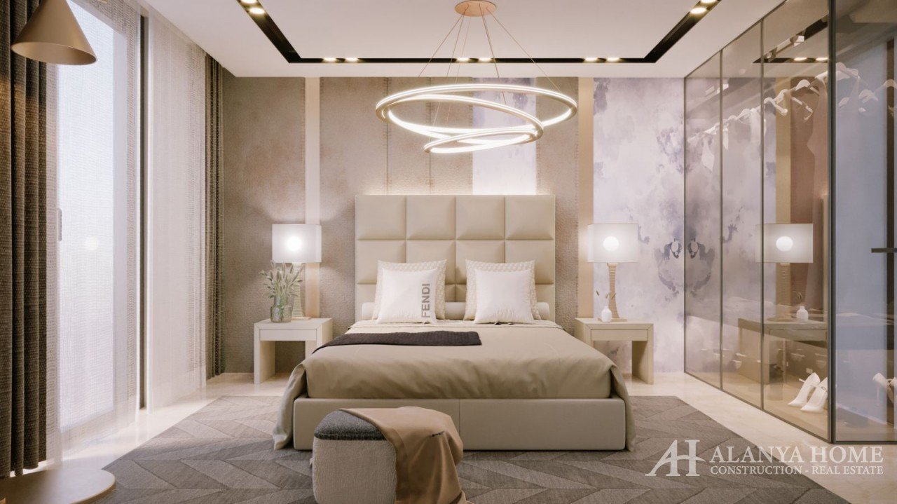 Фото покупка продажа недорогая мебелированная двухкомнатная квартира 1+1 Алания Хоум Анталия Турциия