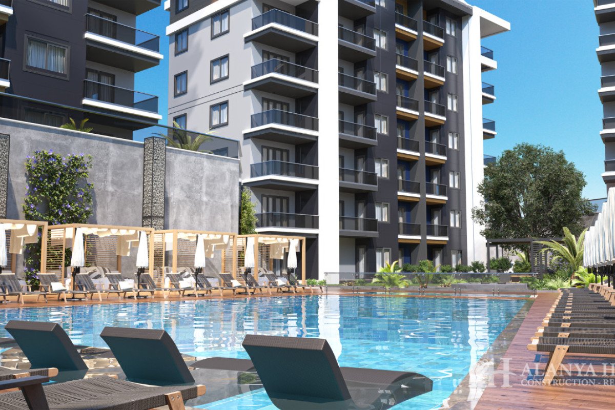 Продаются квартиры в Аланье. Жилой комплекс Sapphire Residence Apartments в районе ЧиплаклыПродаются