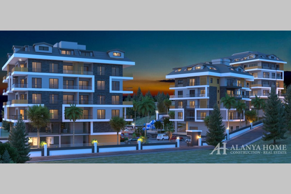 Apartmrnts in Antares City Hasbahçe Alanya Anatalya Turkey