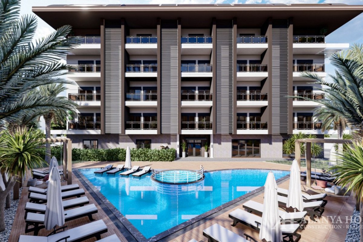 APARTMENTS IN FLORA GARDEN 2 OBA ALANYA TURKYE BUY SELL RENT