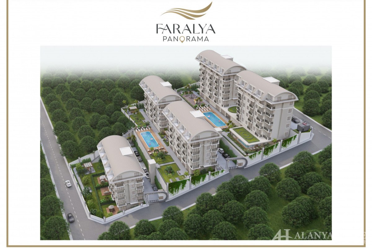 Apartments for sale in FARALYA PANORAMA in Konakli Alanya Antalya Turkey