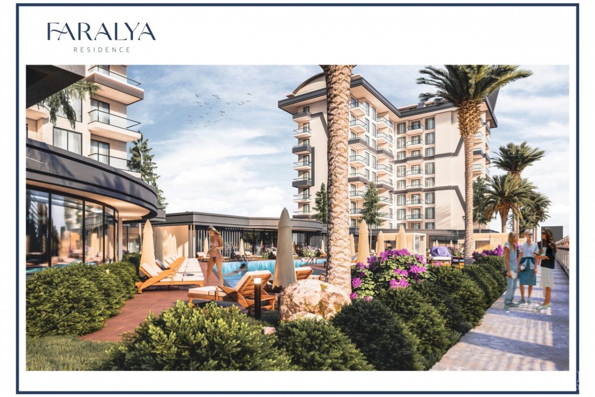 Apartments in Faralya Residence Payallar Alanya Antalya Turkey buy sell rent