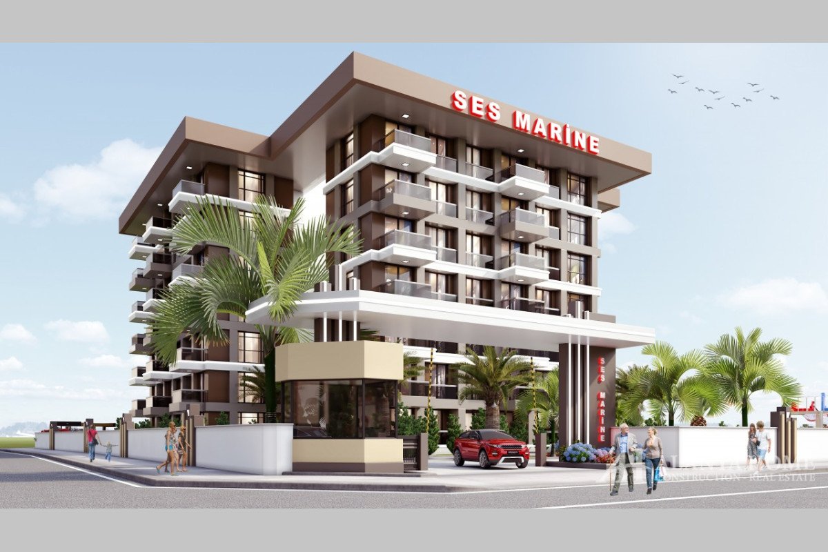 Apartments for Sale in Ses Marine Gazipasa Alanya Antalya Turkey
