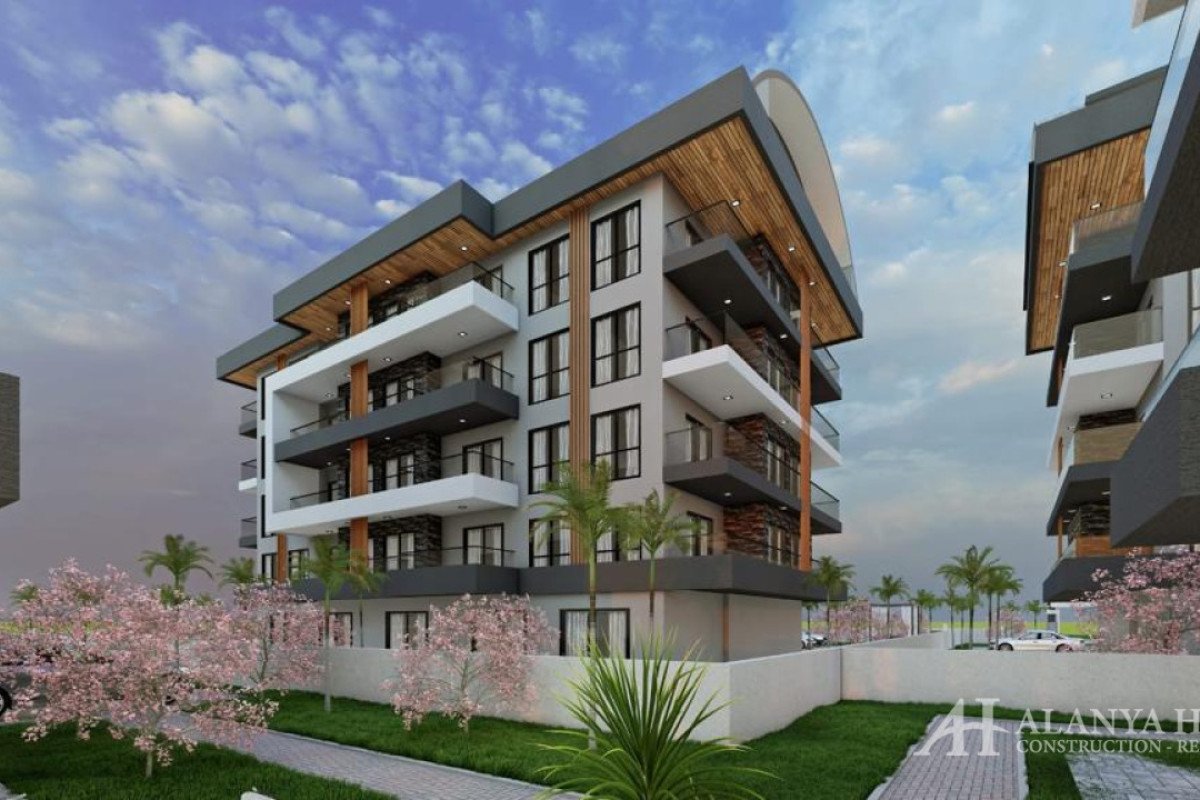 Продается квартира 1+1 в комплексе Sea Pearl в Оба Аланья Анталия Турция