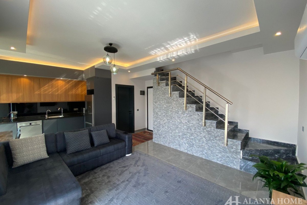 APARTMENT FOR SALE IN OBA IN ALANYA IN TURKEY 2+1 SILENCE PARK 