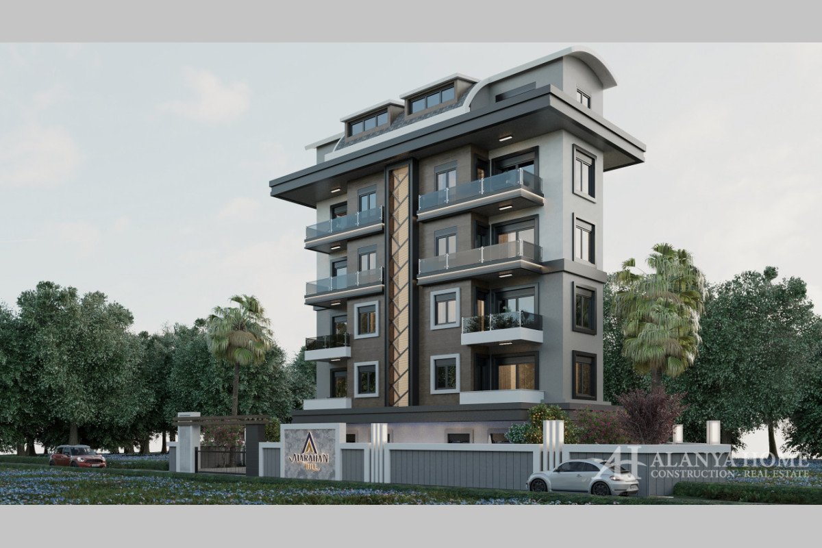 Apartments for sale in Alarahan Hill Oba Alanya Antalya Turkey