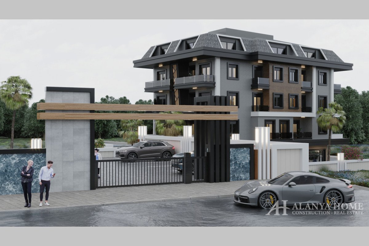Apartments fo sale rent buy in ALARA HAN RIVER Kestel Alanya Antalya Turkey
