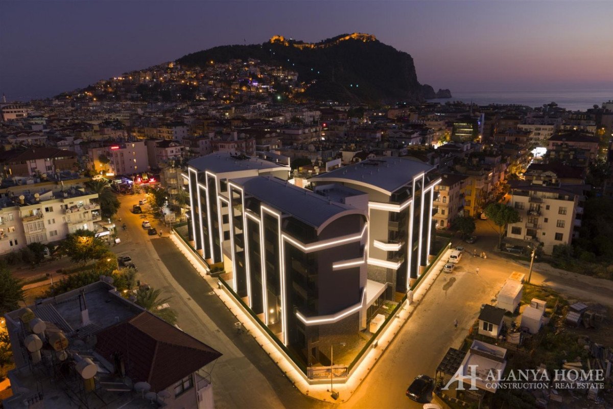 C-Lounge Cleopatra Residence Center Alanya Antalya Turkey purchase sale property of a furnished one-