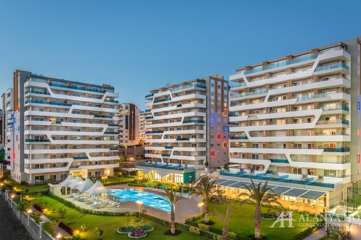 Emerald Dreams Avsallar Alanya Antalya Turkey purchase sale property of a furnished one-bedroom apar