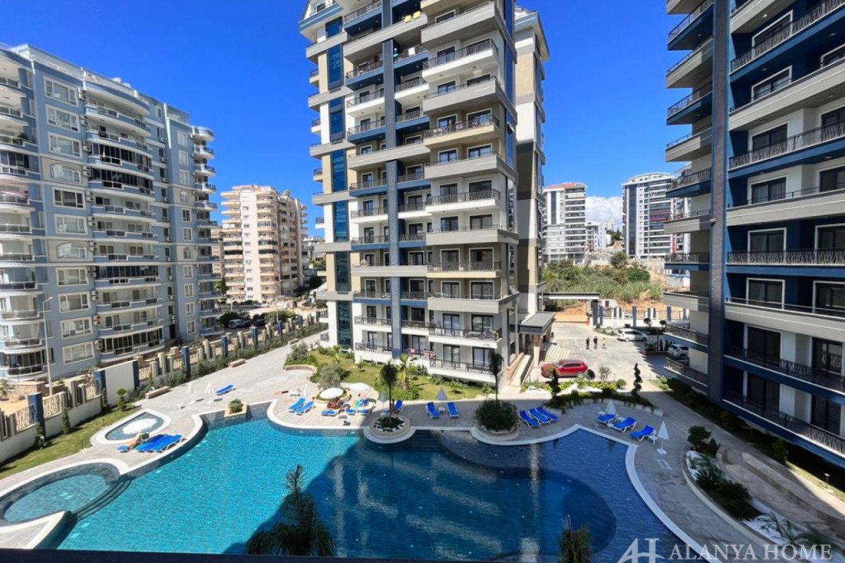 Продается квартира 1+1 без мебели в Махмутлар в комплексе Albimo Loft Residence Алания Анталия Турци