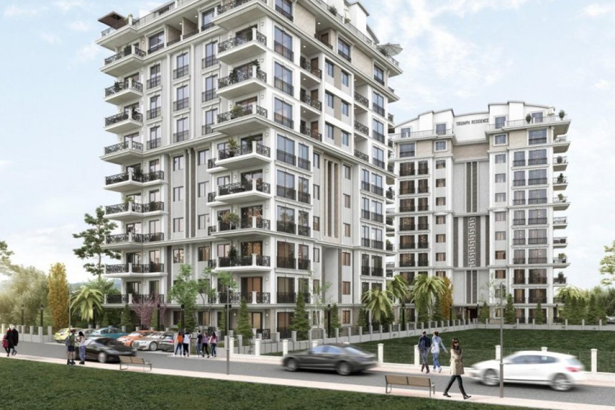 Triumph Residence Center Alanya Antalya Turkey purchase sale property of a furnished one-bedroom apa
