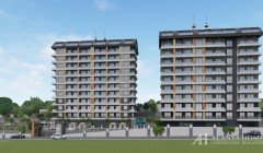 Park Tower Avsallar Alanya Antalya Türkiye Fotoğraf satışı deniz manzaralı yenilenmiş bir müteahhitt
