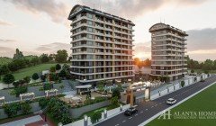 Park Tower Avsallar Alanya Antalya Turkey Photo sale purchase of a furnished apartment housing in in