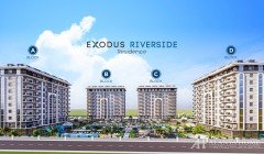 Exodus Riverside Demirtas Alanya Antalya Turkey purchase property of a furnished one or two bedroom 