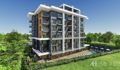 ALISA DELUXE RESIDENCE KARGICAK, APARTMENTS FROM THE DEVELOPER IN ALANYA, APARTMENTS IN ALANYA, APAR