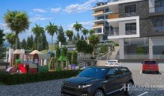 Апартаменты в городе Антарес Hasbahçe Alanya Anatalya Turkey