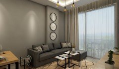 Фото покупка продажа недорогая двухкомнатная квартира 1+1 c просторной гостиной кухней студия Алания