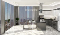 Фото покупка продажа недорогая двухкомнатная квартира 1+1 c просторной гостиной кухней студия Алания