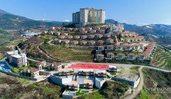 Фото покупка продажа недорогая квартира в доме жилом комплексе с видом на гору Алания Хоум Анталия Т