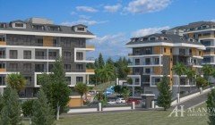 Apartmrnts in Antares City Hasbahçe Alanya Anatalya Turkey