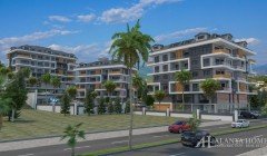 Apartmrnts in Antares City Hasbahçe Alanya Anatalya Turkey