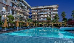 Sofia Park Kargicak Alanya Antalya Türkei Kauf Verkauf einer möblierten Einzimmerwohnung in einem ne