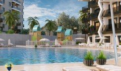 Kingdom Tower Avsallar Alanya Antalya Turkey Photo sale buy furnished apartment housing in installme