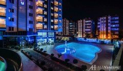 Yenisey 4 Mahmutlar Alanya Antalya Türkiye Satılık emlak, eşyalı, bir ve iki yatak odalı daire, yeni