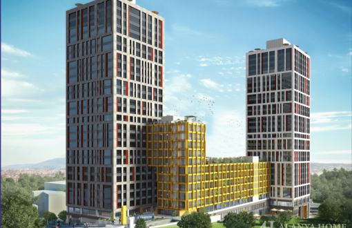Evinpark Kadikoy 1+1, 2+1, 3+1, And 4+1 Apartments