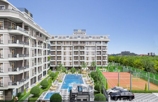Monarch River Kargicak 1+1, 2+1, 3+1 Apartments