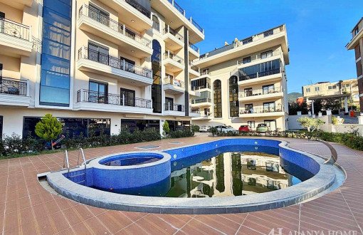 Green Garden Oba 1+1 Apartment For Sale In Alanya