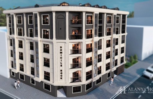 Dominicile Rock Eyup Sitede 1+1, 2+1, 3+1 Daireler