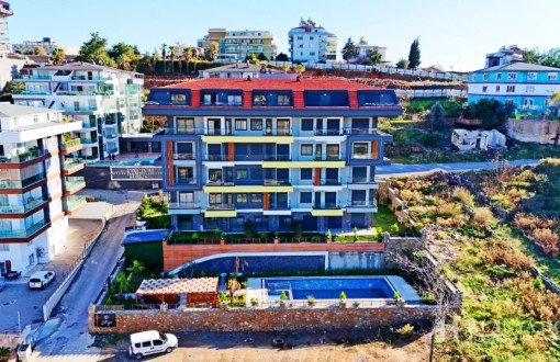 Moderne 4+1 Duplex In Kestel, Alanya
