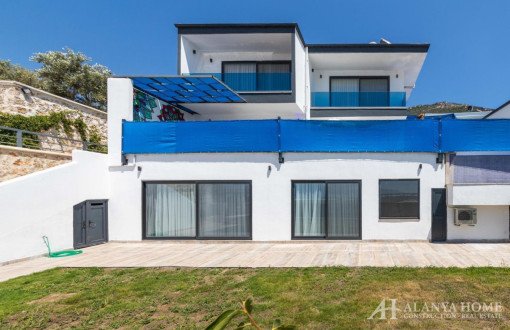 Luxury Furnished 3+1 Detached Villa With Private Pool In Kaş Kalkan Yeşilköy