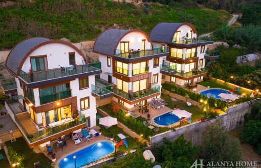 Bektaş Furnished 5+1 Detached Villa Eligible For Turkish Citizenship