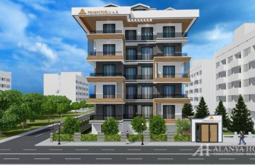 Fenecioglu Site – 2+1 Apartment In The Center, Eligible For Residence Permit, 250M To The Sea