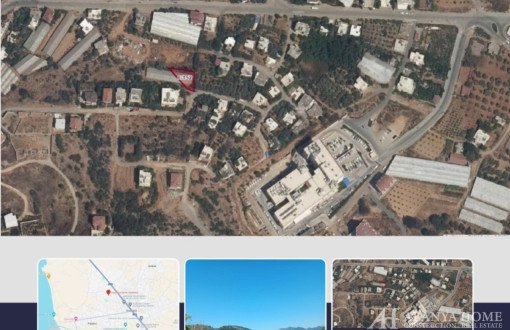 Gazipasa Cumhuriyet Cebeli For Sale Plot 420M²